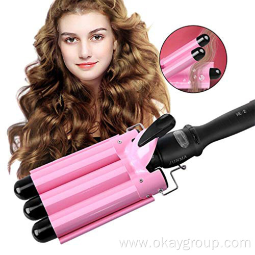 Dropshipping Lcd Ceramic Hair Curler curling wand